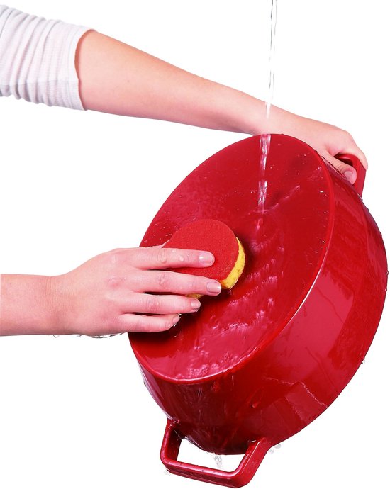Pyrex Slowcook Braadpan Ovaal - Gietijzer - 5,8 liter - Rood