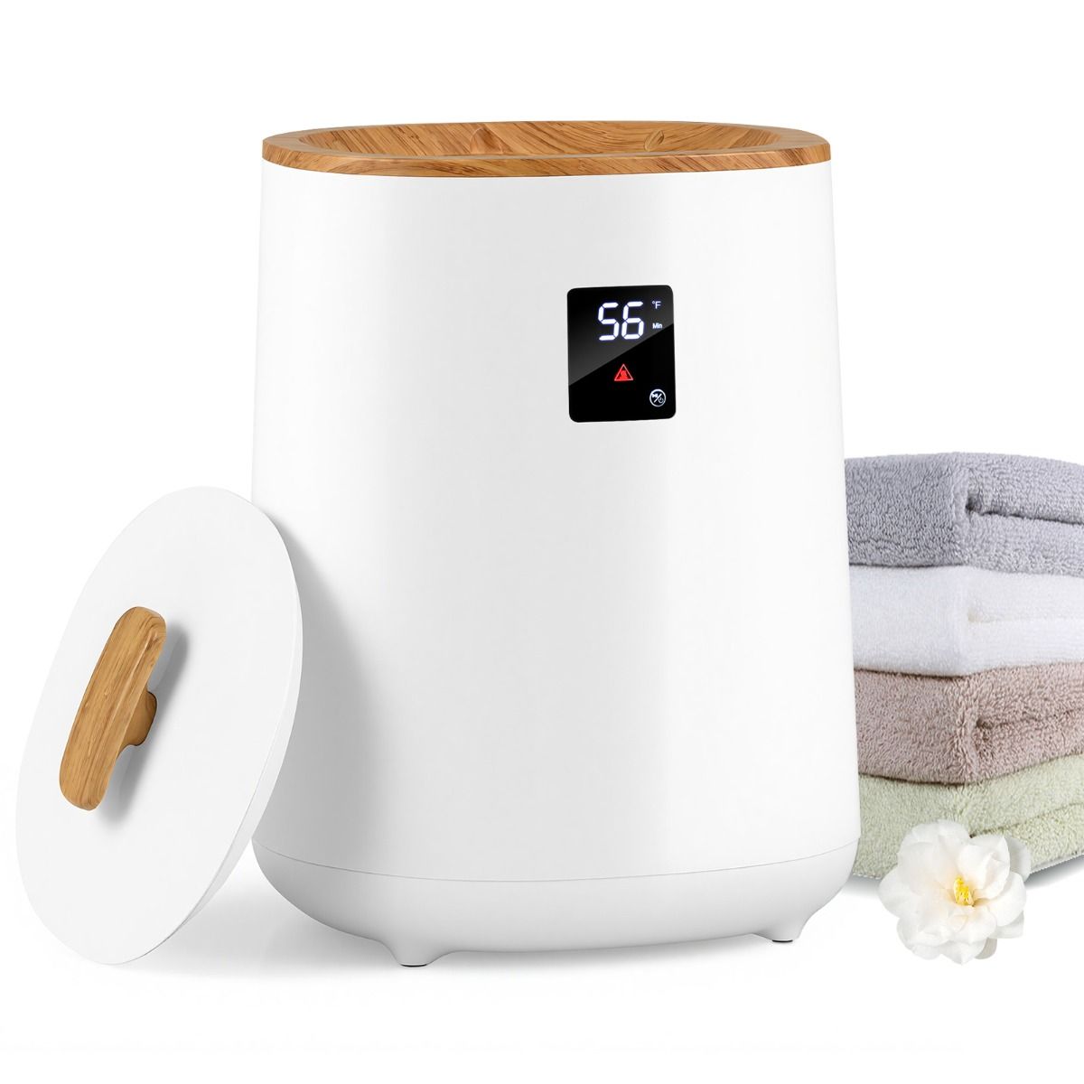 Coast Handdoekverwarmer Emmer - Snelle verwarming - 18 liter capaciteit - Wit