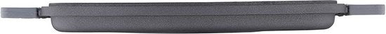 Bergner Infinity Chefs Grillplaat 42 X 22 Cm - Gegoten Aluminium - Soft-Touch Handvaten