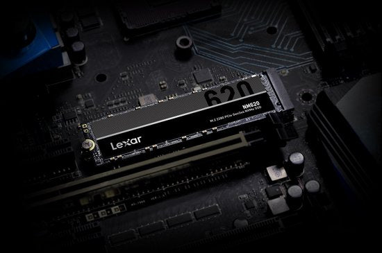Lexar NM620 - Interne SSD - PCIe Gen3x4 - NVMe M.2 2280 - 512 GB