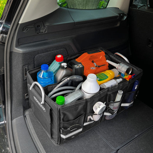 Monzana Kofferbak Organizer - 68L Waterdicht Opvouwbaar - Zwart