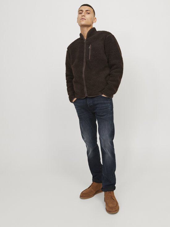 Jack & Jones Glenn Slim Fit Jeans JJFOX 50SPS - Donkerblauw Denim - W33/L32
