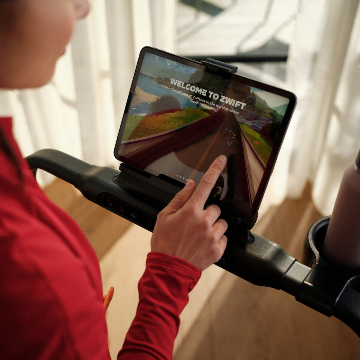 Moov Tablet- en Smartphonehouder - Kantelbaar - Voor Walk en Run Loopbanden
