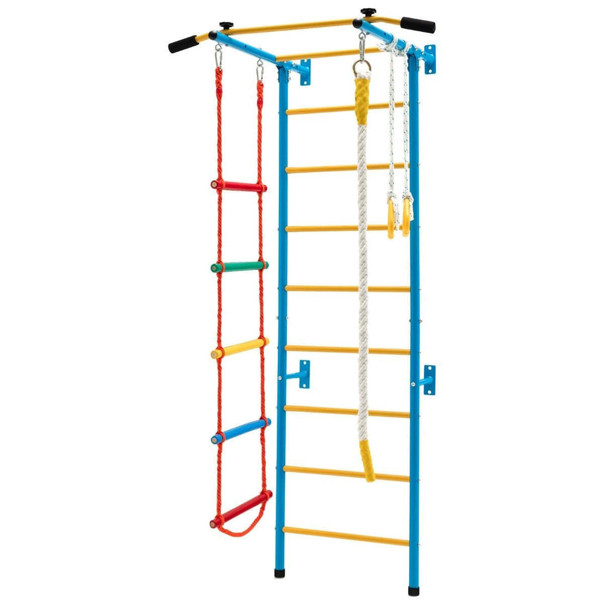 Coast Klimrek Voor Kinderen - Met Ringen - 110 x 83 x 220 cm - Geel