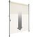 Tectake Zonnescherm Taija 128 x 7 x 216–310 cm – Handslinger – UV50+ – Beige