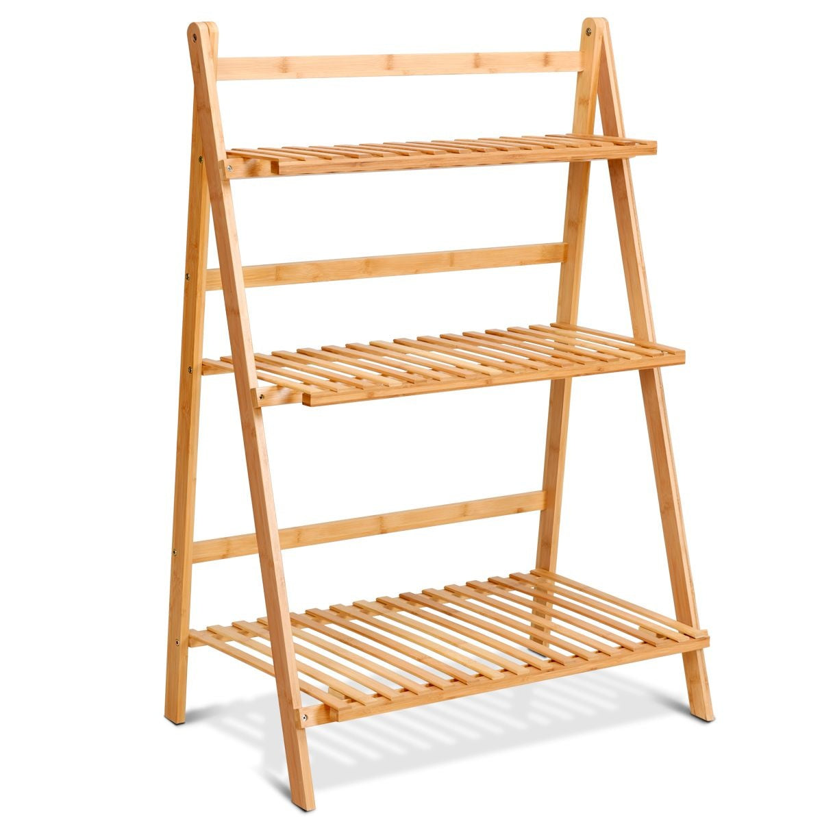 Coast Plantenkast - Plantenplank/Opberger - 70 x 40 x 120 cm - Bruin