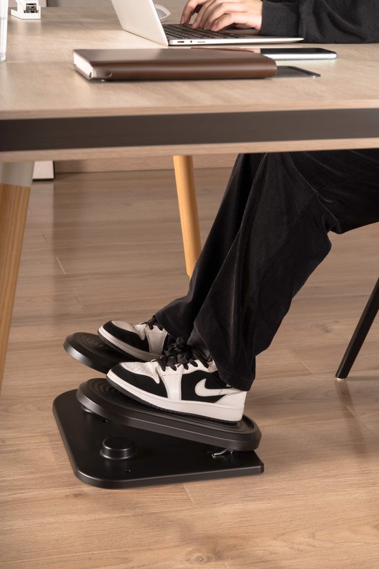 Voetenbankje met stepper functie - voetensteun onder bureau