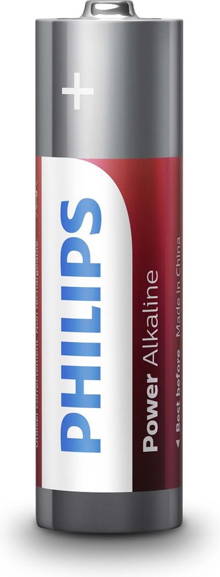 Philips Power Alkaline - AA Batterijen - 4 stuks