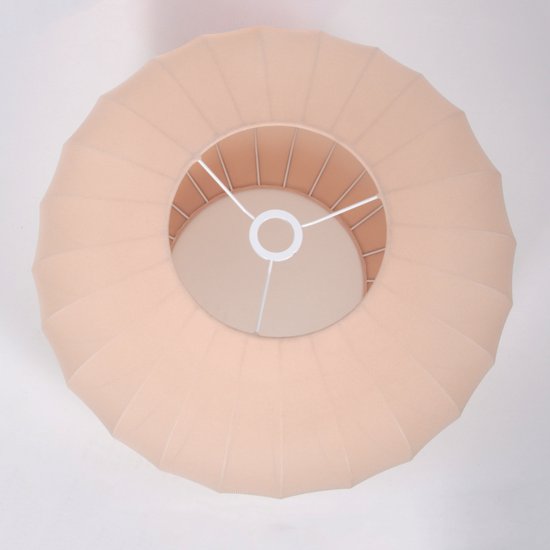 Lampenkap K41931S Ø60 cm - Beige Crème Textiel - Handgemaakt Design - Anne Light Home