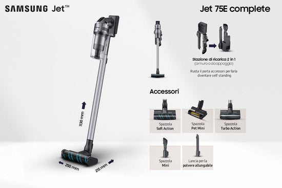 Samsung Jet 75E Compleet