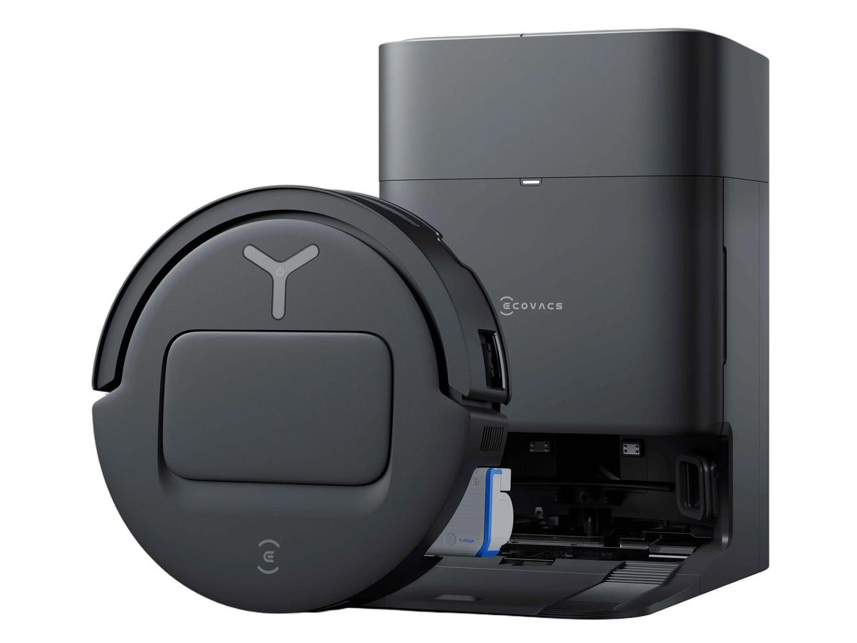 Ecovacs Deebot T80 Omni Dweil- en Stofzuigrobot - Geavanceerde Reiniging - Zwart