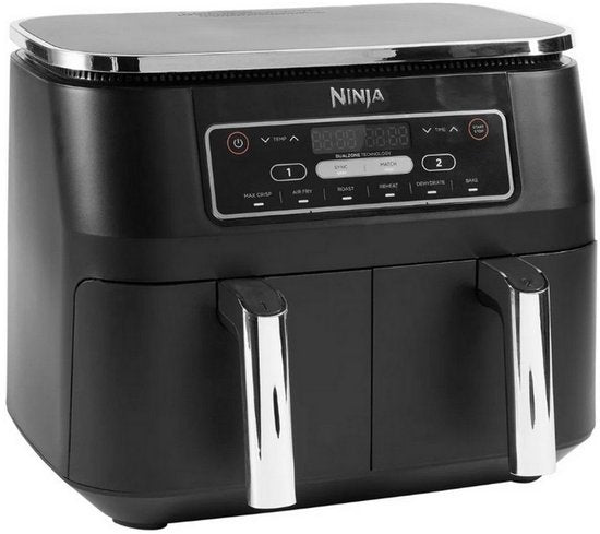 Ninja Dubbele Airfryer XXL - 7.6 Liter - 2020 Model - Dual Zone Technologie - AF300EU