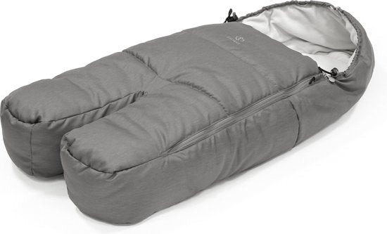 Stokke Xplory X, Modern Grijs - Luxe kinderwagen - Verstelbaar voor comfort van zowel baby als ouders - Vulling, harnas en reflecterende ritssluiting voor extra veiligheid - In één stap op te vouwen