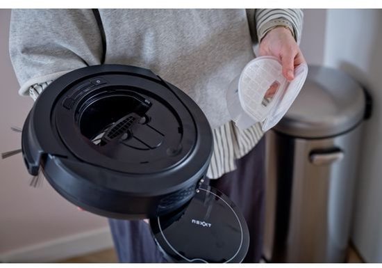 Nexxt 3-in-1 Robotstofzuiger Met Dweilfunctie En Docking Station - Zwart