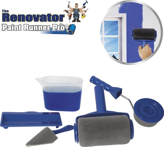 Paint Runner - een druppelvrije verfroller met verfreservoir