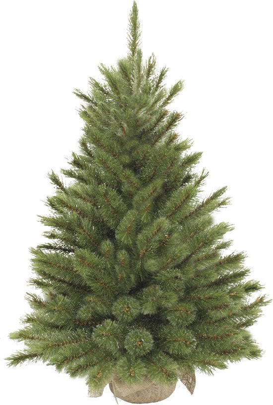 Triumph Tree Forest Frosted Kunstkerstboom in Jute - H90 x Ø62 cm - Groen