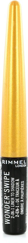 Rimmel London Wonder swipe Instafamous Goud - Geel