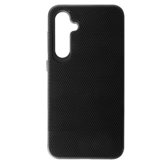 BeHello Samsung Galaxy A55 Grip Case Zwart – Antislip Bescherming en Schokabsorberend Hoesje