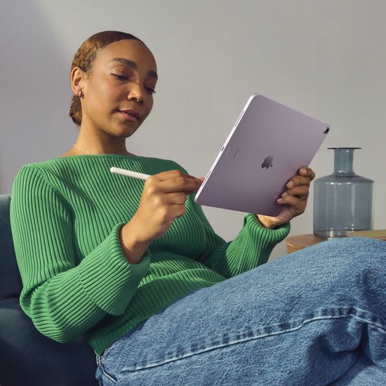 Apple iPad Air (2024) - 13 inch - WiFi + Cellular - 1TB - Grijs - 6e generatie