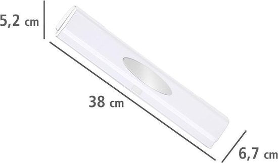 Wenko Foliesnijder 38 X 6,7 Cm Abs/rvs Wit