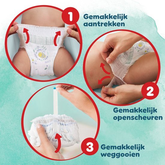 Pampers Harmonie Pants - Maat 4 (9kg-15kg) - 32 Luierbroekjes
