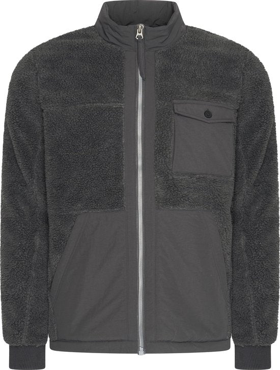 Mario Russo Teddy Jas Stockholm - Herenjas - Winterjas heren - Vest heren - Antraciet - M