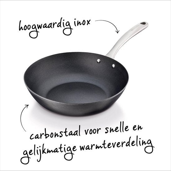 Brabantia Ultra Scratch Resistant Wokpan - 28 cm