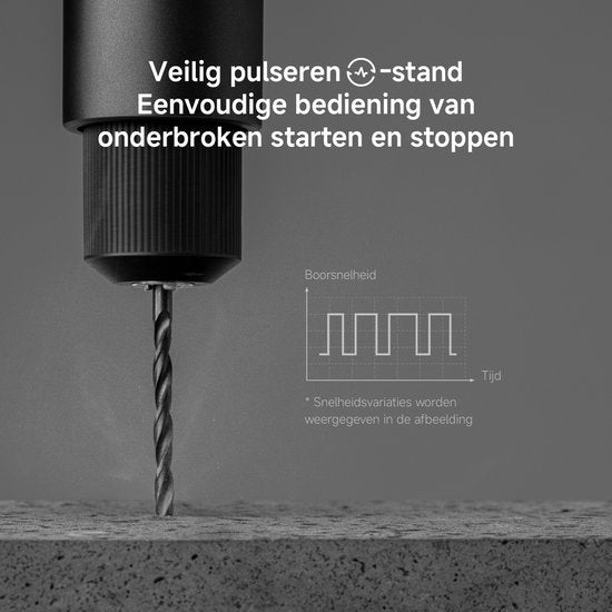 Xiaomi 12V Max Brushless Cordless Drill | 12V Accuboormachine | 30 Nm | 1400 rpm | 30 Koppelstanden | Smart Display | USB-C