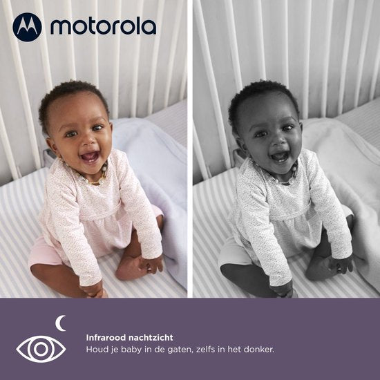 Babyfoon Motorola VM85 Connect monitor 5" Wi-fi wit