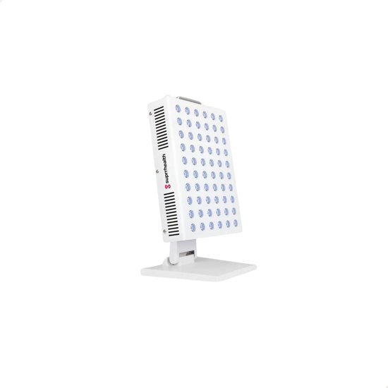 Suprrhealth Rood Licht Lamp Mini - Roodlichttherapie - Timer - LED Infraroodlamp - Huidverzorging Infraroodtherapie - Collageenlamp - Fibromyalgie - Lichttherapie