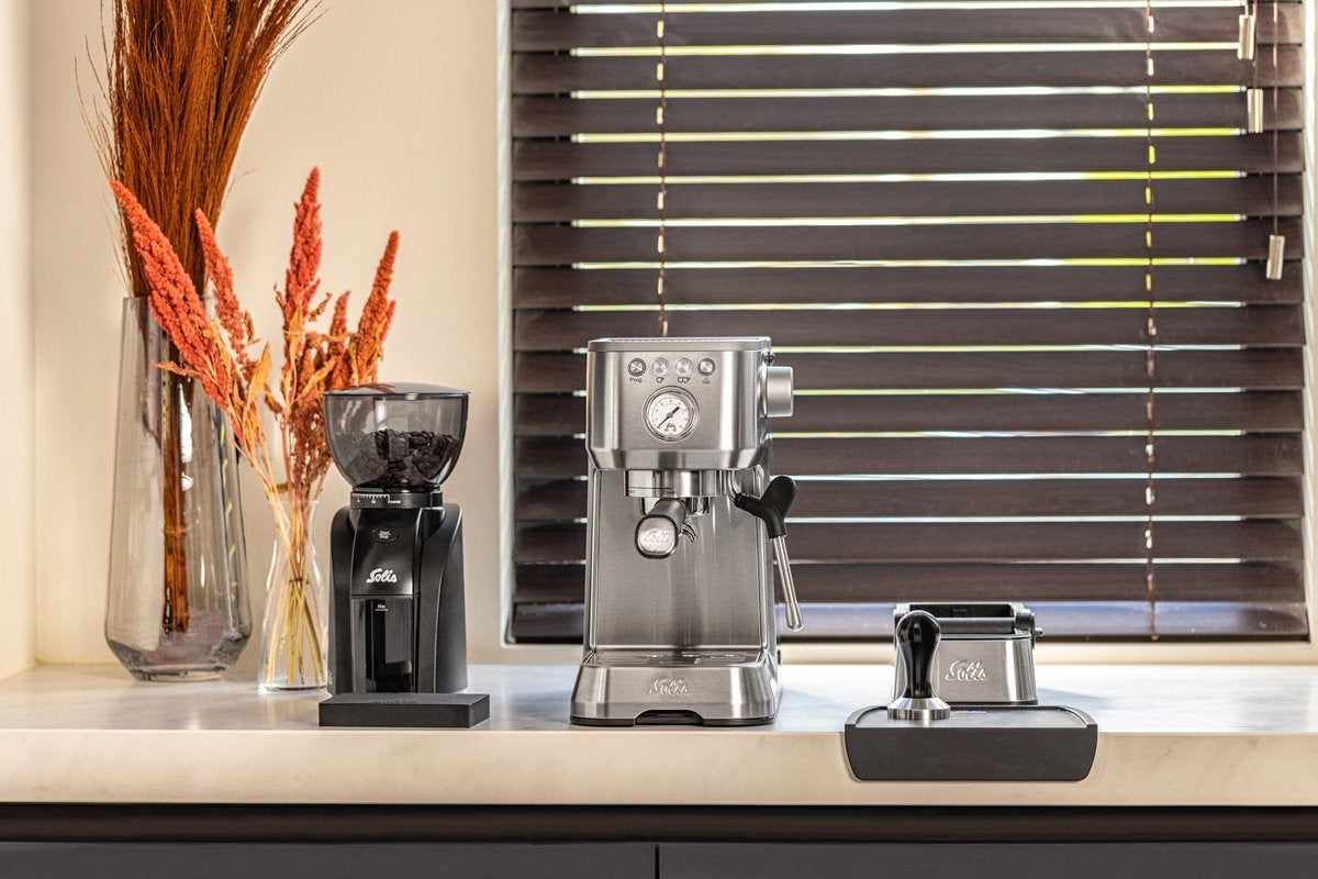 Solis Barista Perfetta Plus 1170 V2 – 1700W Piston Espresso Machine – Espresso & Cappuccino – Zilver