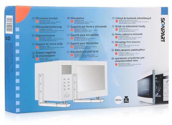Scanpart magnetron beugels - Ophang steunen - Ophangbeugel - Universeel ophangsysteem - 40 kg