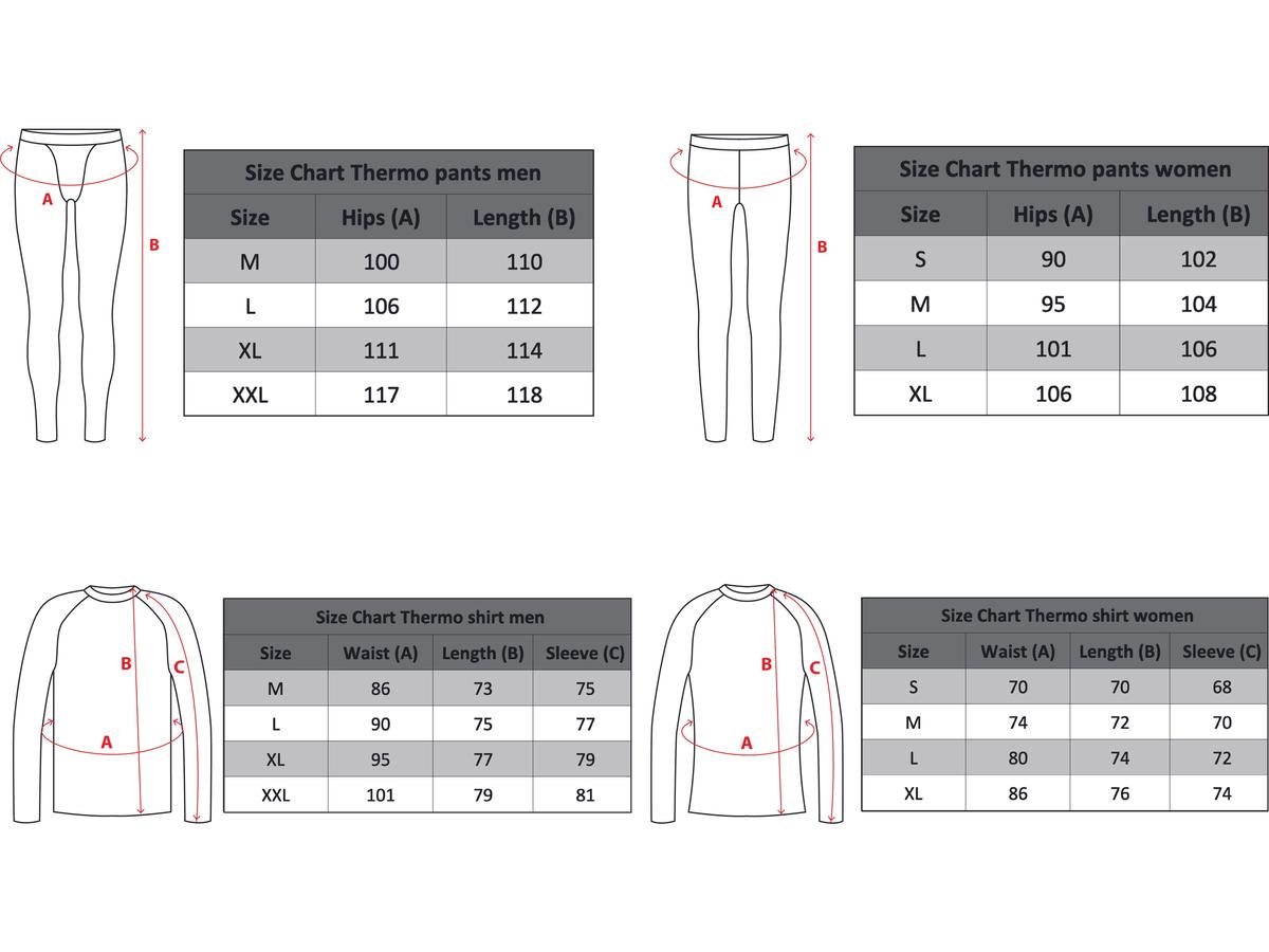 Heat Essentials Thermo Shirt - Zacht en Warm - maat M - Zwart