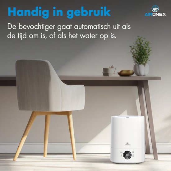 AironexLuchtbevochtiger Aironex 6 Liter - Luchtbevochtigers - Humidifier