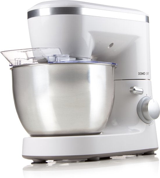 DOMO DO9175KR - Keukenmachine PUUR - 4L - Wit