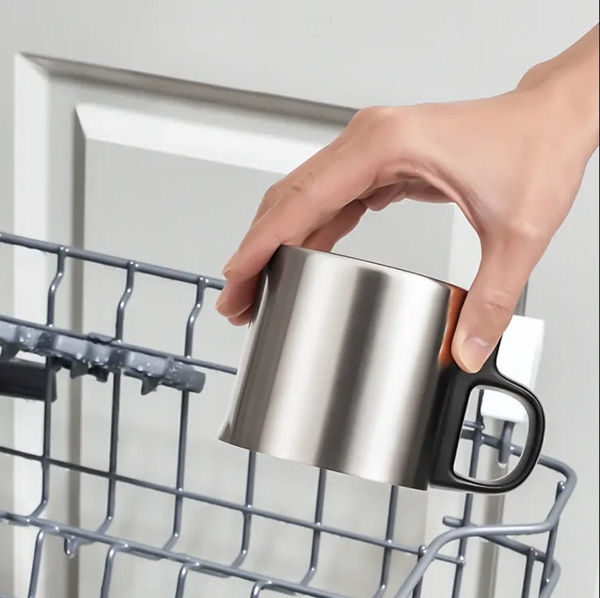 Safecourt Kitchen - Melkopschuimer digitaal - Uitneembare kan - 4-in-1 - BPA-vrij - Zwart - 400 ML
