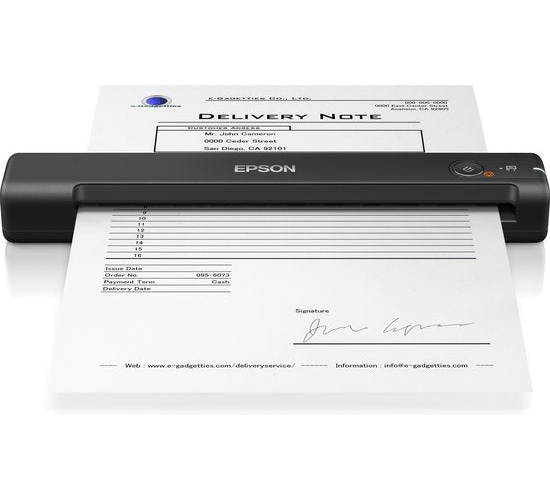 Epson WorkForce ES-50 - Mobiele Scanner - Met USB - Zwart