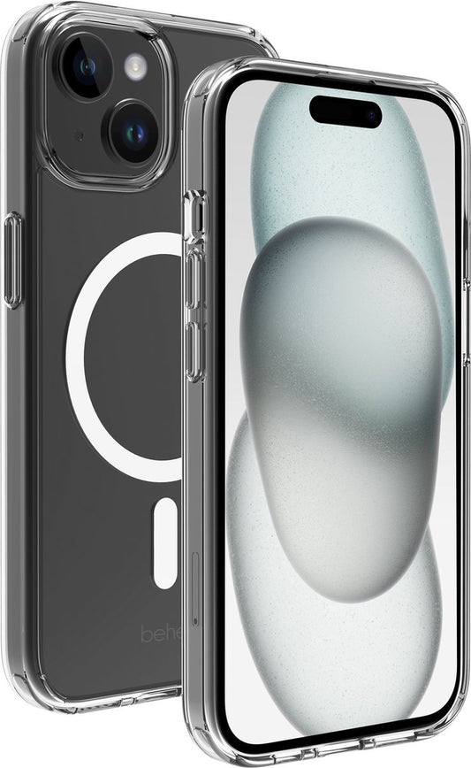 BeHello Hoesje iPhone 15 - MagSafe - Transparant