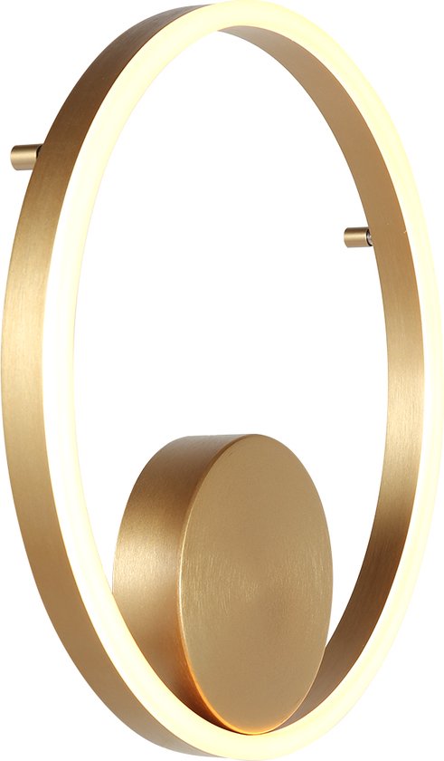 Steinhauer wandlamp Mykty - goud - metaal - 40 cm - ingebouwde LED-module - 3687GO