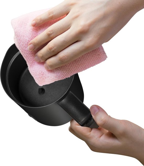 Tomado TMF1201B - Elektrische Melkopschuimer - Warm en koud opschuimen - Verwarmen - Cappuccino maken – Matzwart