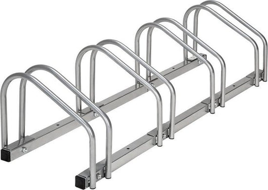 tectake - fietsenrek  4 fietsen - Fietsenstandaard - Fiets standaard - staal - stabiel - 402378