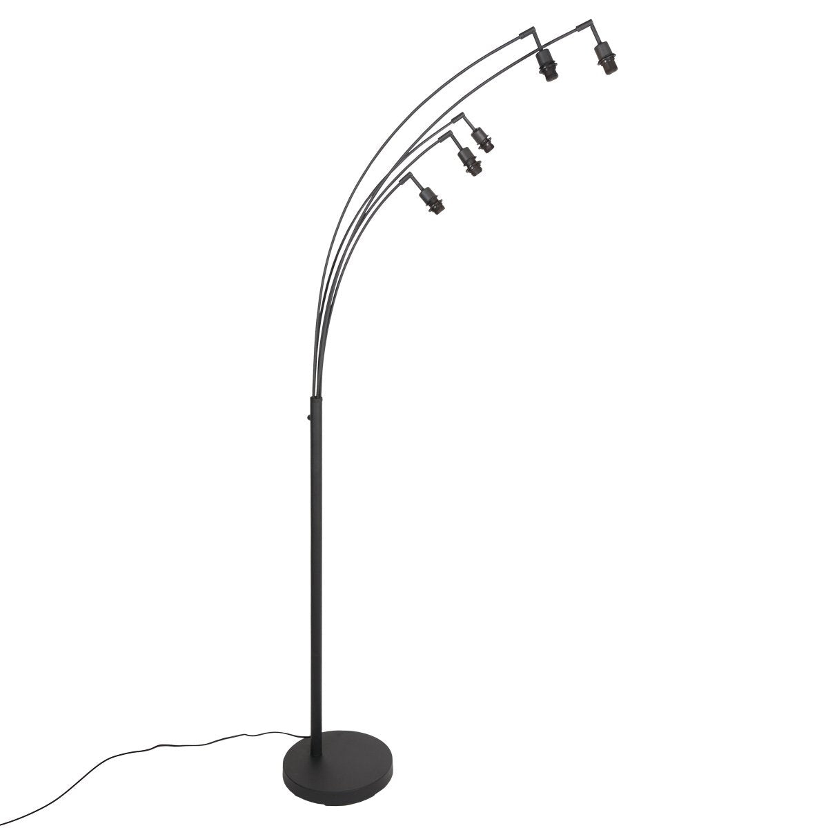Steinhauer Vloerlamp Bambus 5-Lichts Bamboe Naturel