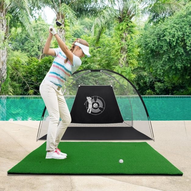 Coast Golf Afslagmat - Standaard - Echt Gevoel Golf Oefenmat - Golf Putting Mat - 1,5 m x 1 m