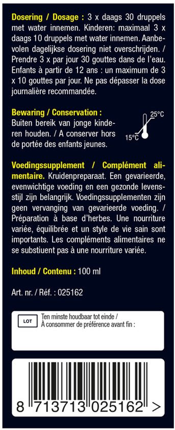 Lucovitaal - Echinacea Cat's Claw Weerstand druppels - 100 ml - Voedingssupplement