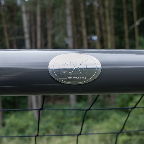 AXI Voetbaldoel Kylian 220x170cm Antraciet - Incl. grondankers - gepoedercoat stalen frame