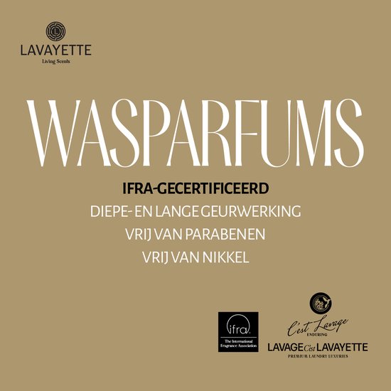 Lavayette Premium Wasparfum - Proefpakket 9x25ml - Geurbooster