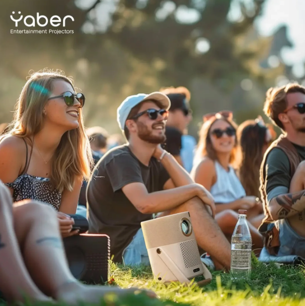 Yaber T2 Plus GTV Draagbare Projector - Native 1080p - Ingebouwde JBL Speakers