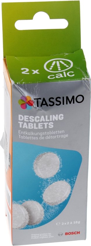 Bosch Tassimo TCZ6004 - Ontkalkingstabletten