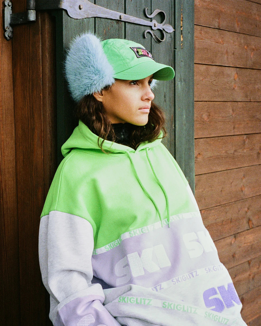 Stieglitz Heidi Hoodie trui Melange grijs - Oversized comfort - 80% katoen / 20% polyester - SKIGLITZ collectie - Maat M