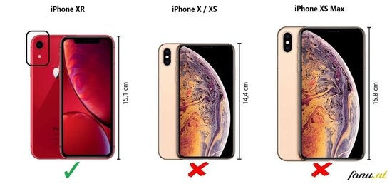 Celly Magnetic Ghost Backcase Hoesje iPhone XR - Zwart